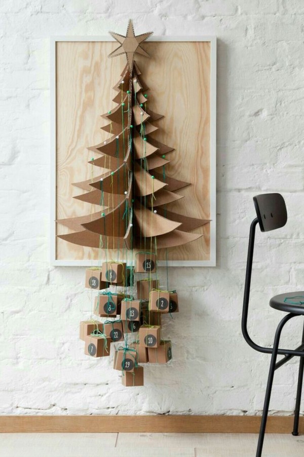 10 árvores de Natal para espaços pequenos (Foto: Reprodução / Pinterest)