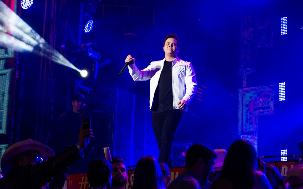 Matheus Aleixo na festa do peão de Barretos de 2019 — Foto: Érico Andrade / G1