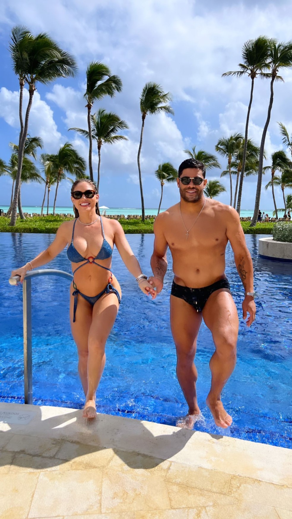 Camila Ângelo e Hulk — Foto: Reprodução/Instagram