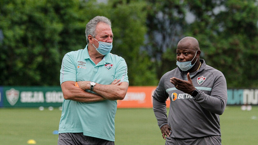 Fluminense tem histórico de ex-jogadores no comando — Foto: Lucas Merçon / Fluminense FC