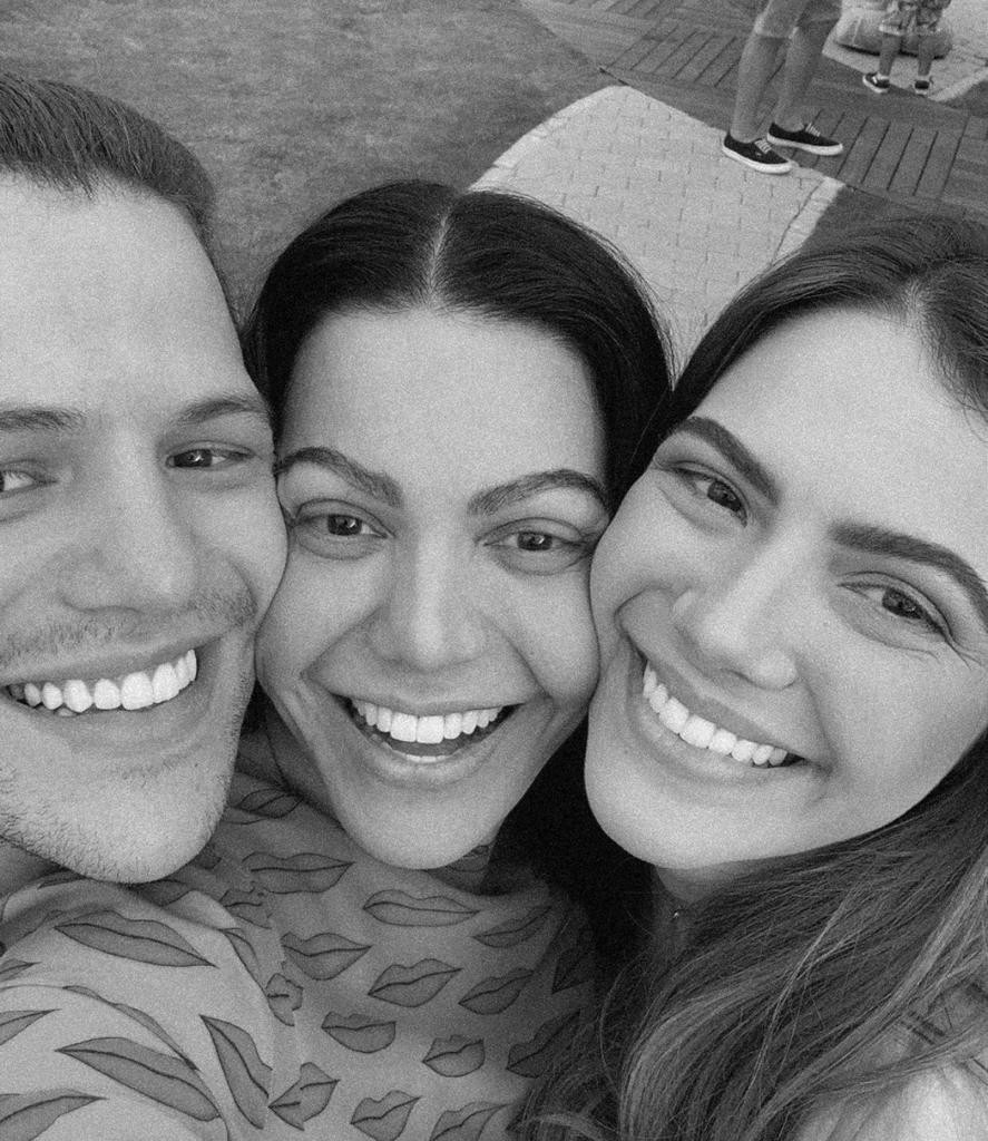 Saulo, Simone e Sarah Poncio (Foto: Reprodução/Instagram)