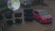 Vdeo mostra empresrio sendo executado a tiros na porta de loja em Gois