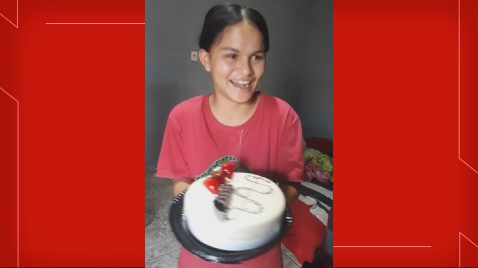 Emily Fabrini, de 14 anos, foi morta em Taguatinga, no DF — Foto: Reprodução