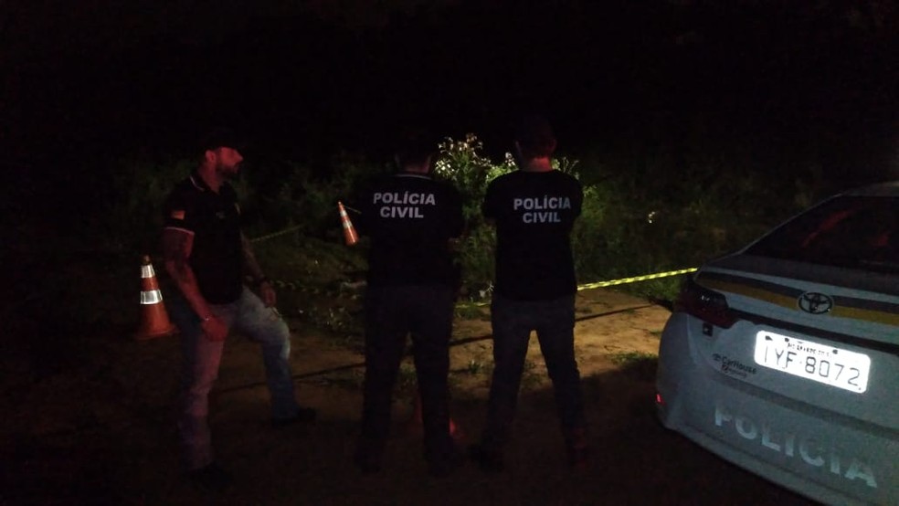 Tenente foi encontrado um dia depois do crime, na região de Sapiranga — Foto: Polícia Civil/Divulgação