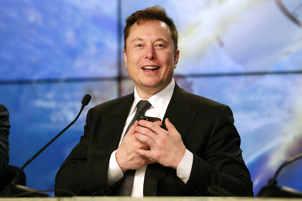 Elon Musk em foto de arquivo, de 19 de janeiro de 2020. — Foto: AP Foto/John Raoux