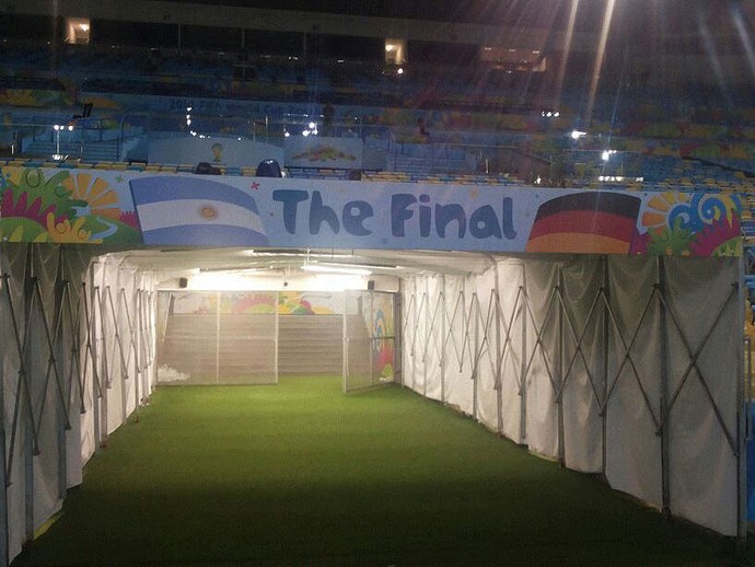 estádio maracanã Final da copa do mundo 2014 (Foto: Felippe Costa)