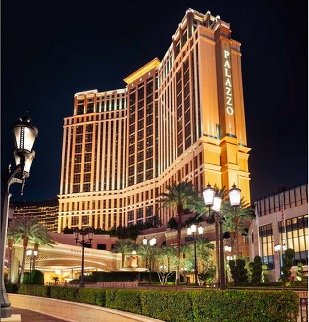 O Palazzo Suite no qual Adele ficaria hospedada em Las Vegas — Foto: Instagram