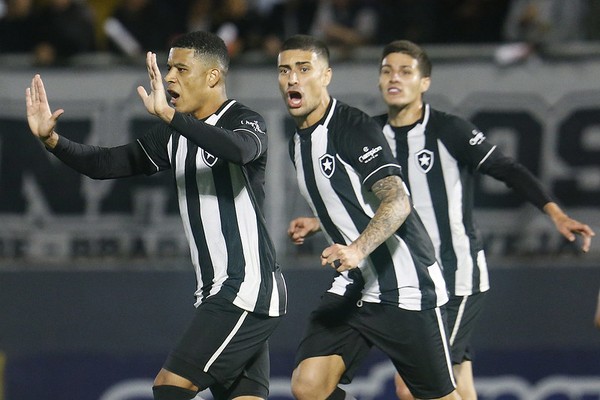 Jogadores do Botafogo em ação pela Série A do Brasileirão (Foto: Divulgação/Vítor Silva/Botafogo)