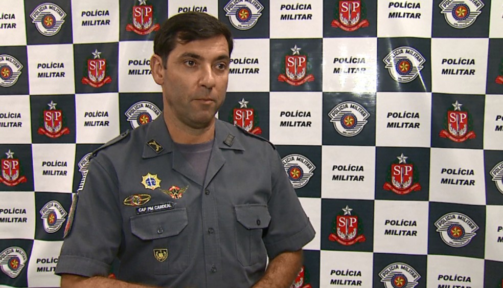 Capitão da Polícia Militar diz que a PM reforçou o patrulhamento (Foto: Arquivo/EPTV)