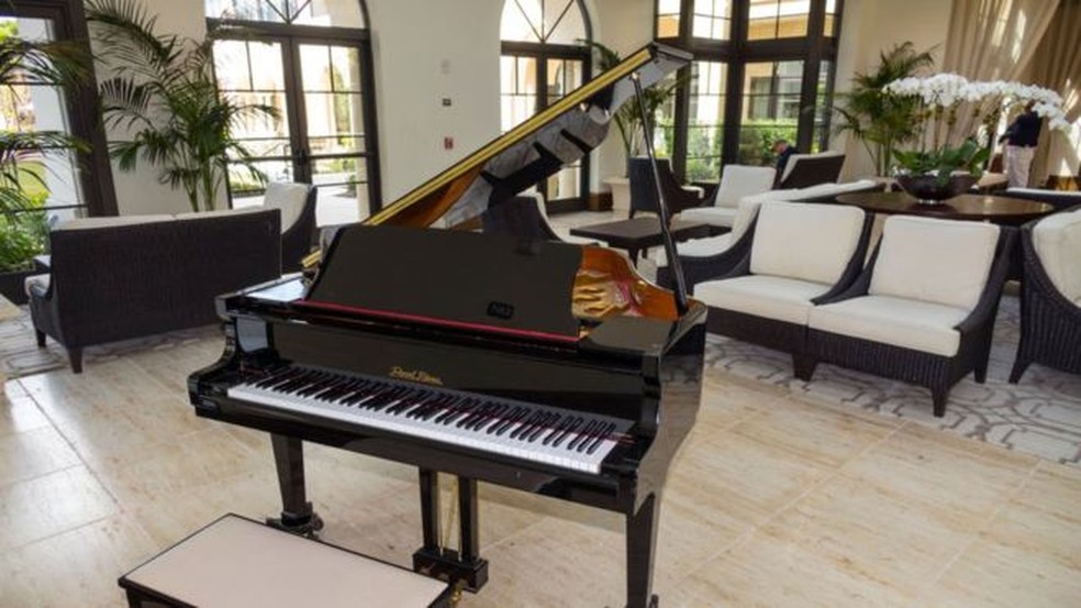 Como é possível roubar um piano de cauda? — Foto: Getty Images via BBC