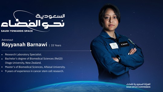Quem é Rayyanah Barnawi, primeira saudita que será enviada à ISS