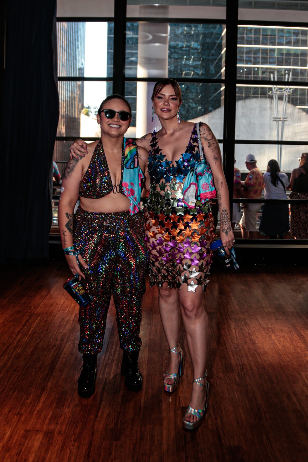 Luiza Martins e Marcela Mc Gowan — Foto: Van Campos/Agnews