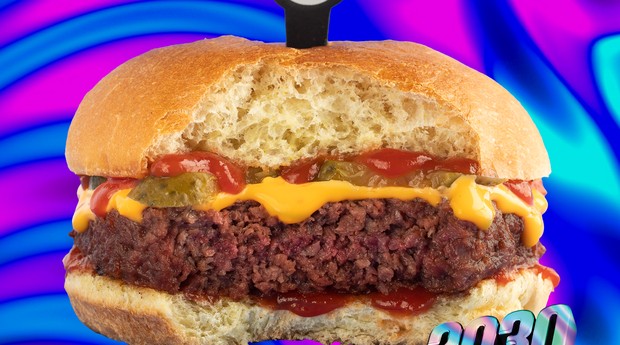 Novo hambúrguer da Fazenda Futuro, o Futuro Burger 2030 (Foto: Divulgação)
