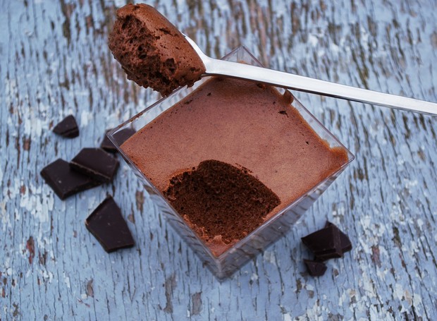 Mousse de chocolate da nutricionista Aline Quissak (Foto: Divulgação)