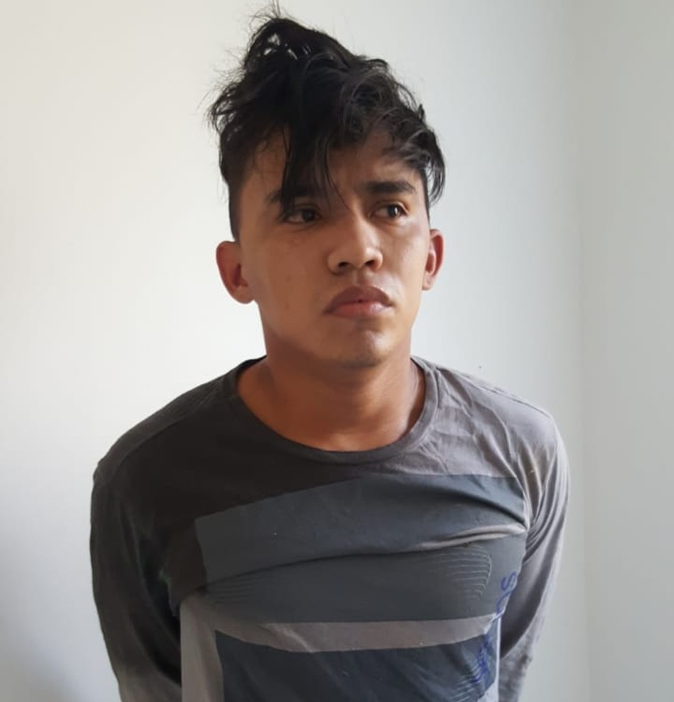 Alexandre Alves da Silva, conhecido como "CagÃ£o", foi preso em Teresina (PI) (Foto: DivulgaÃ§Ã£o/SSP-AM)