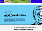 Lemann é o único brasileiro em lista de 50 mais influentes da Bloomberg