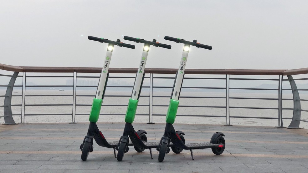 Serviço de patinete elétrico da Uber deve chegar ao Brasil em 2019 — Foto: Divulgação/Lime