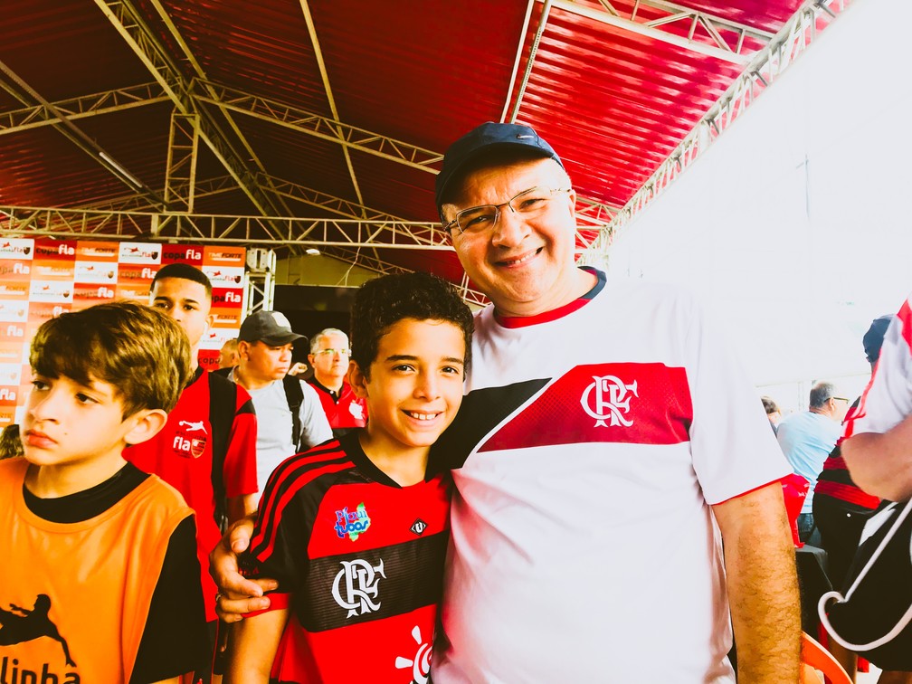 Arthur e Reginaldo encararam uma aventura para disputar a Copa Fla (Foto: Viviane Le&atilde;o/GloboEsporte.com)