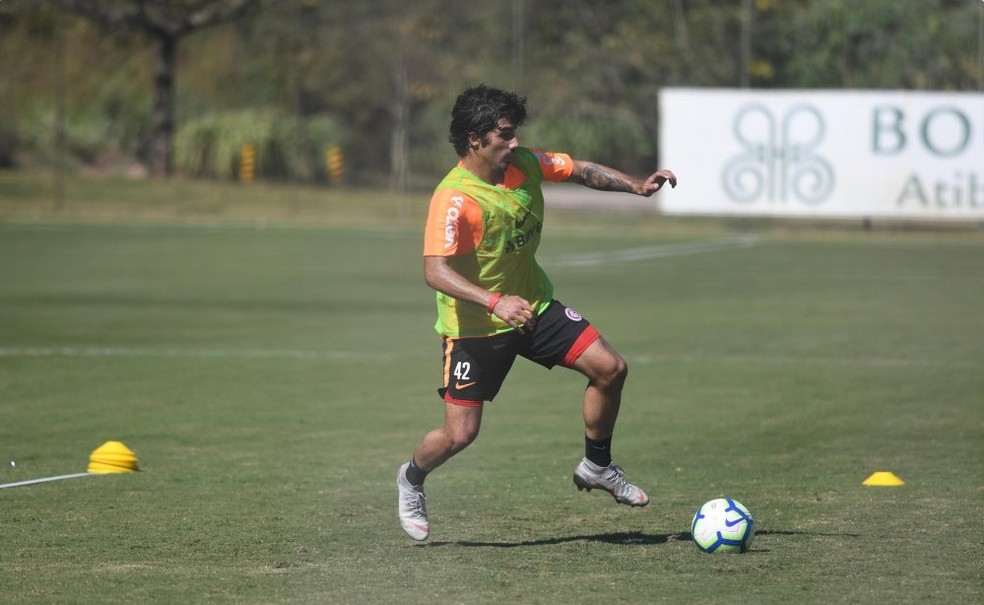 Erik está atualmente no sub-20 do Inter — Foto: Ricardo Duarte / Divulgação Inter