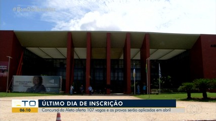 Inscrição para o concurso da Assembleia Legislativa termina nesta quinta-feira (18)