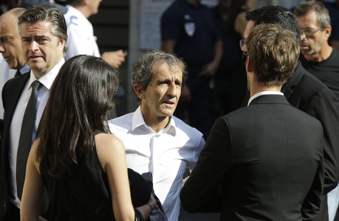 Jules Bianchi funeral Alain Prost - AP (Foto: AP)