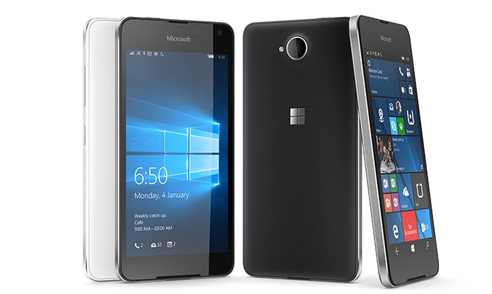 Lumia 650 da Microsoft já vem projetado para rodar Windows 10 Mobile (Foto: Divulgação/Microsoft)