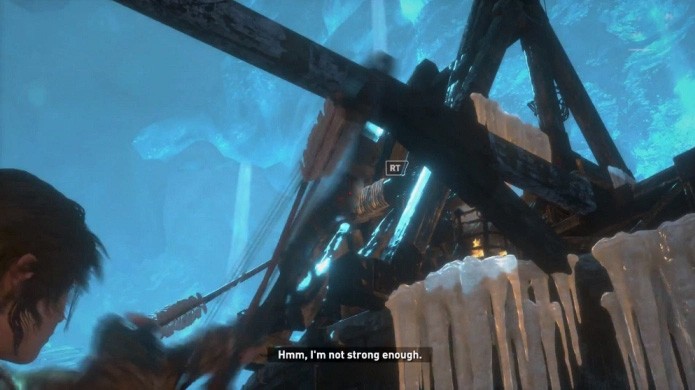 Frase de Lara Croft em Rise of the Tomb Raider remete a Angel of Darkness no PlayStation 2 (Foto: Reprodução/WikiRaider)