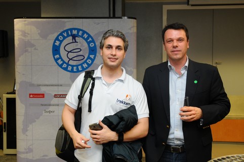 Rodrigo Saad, da Trekken, e Fernando Kireeff, da Agropec Participações