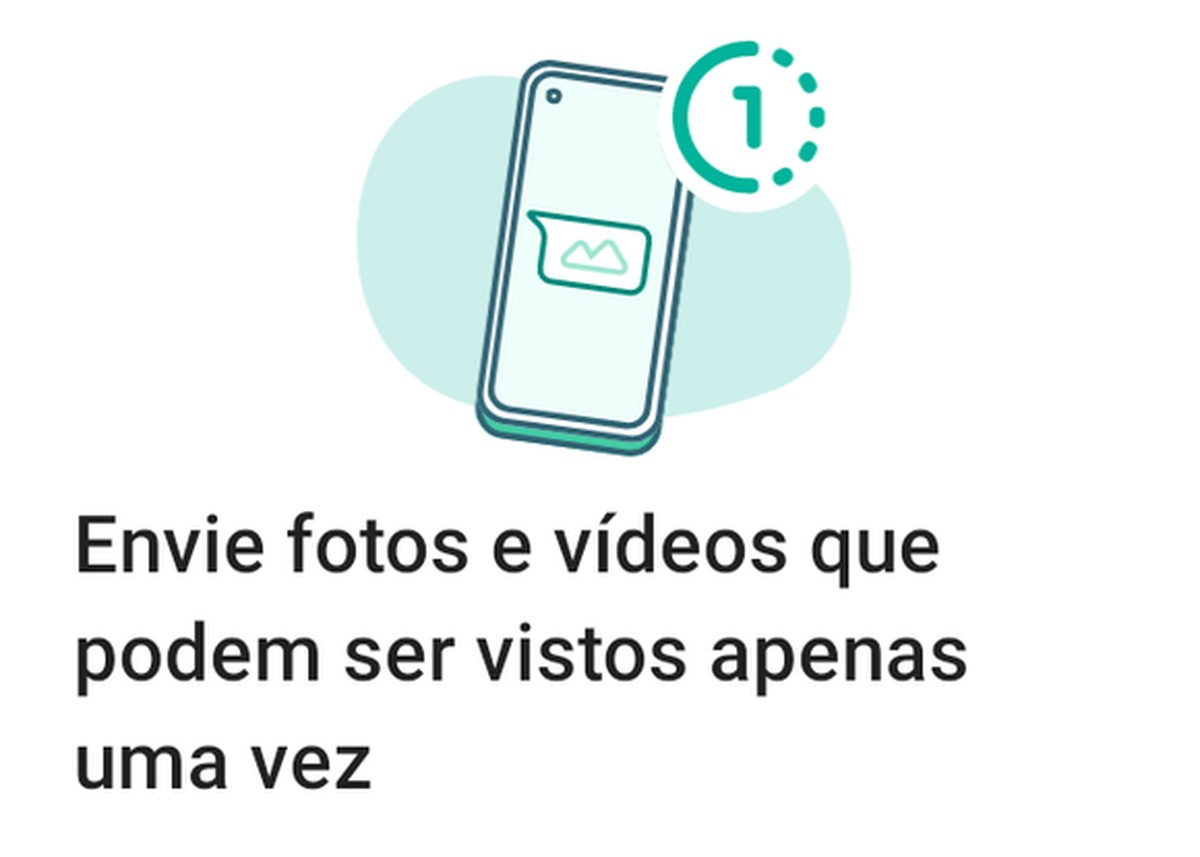 WhatsApp deixa enviar fotos temporárias com visualização única