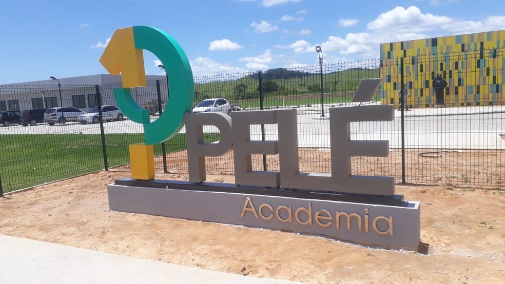 Pelé Academia, em Resende, foi inaugurada em dezembro do ano passado — Foto: Divulgação