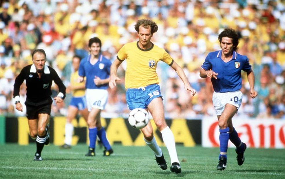 Falcão Brasil x Itália 1982 — Foto: Getty Images