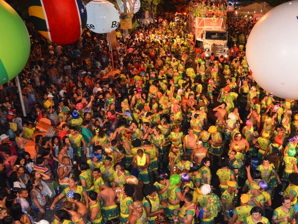 Pré-Caju em anos anteriores — Foto: g1/Arquivo