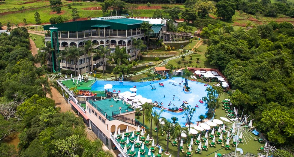 Parque Aquático é alternativa em São Francisco de Paula (Foto: Divulgação/ Parque Hotel Pimonte)