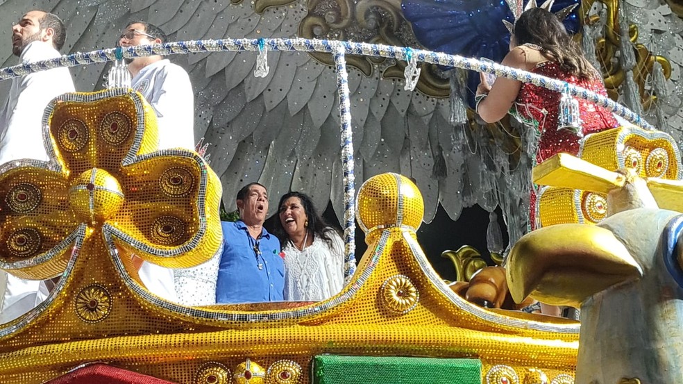 Zeca e Regina Casé — Foto: Mirelle França/g1