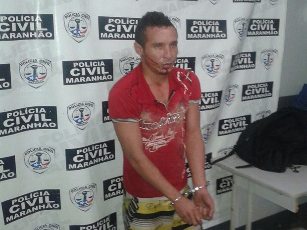Adriano Ronald foi recapturado pela polícia (Foto: Divulgação/ Polícia Militar de Santa Helena)