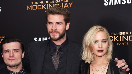 Jennifer Lawrence e Liam Hemsworth ficavam 'chapados' em estreias de 'Jogos Vorazes', diz jornal