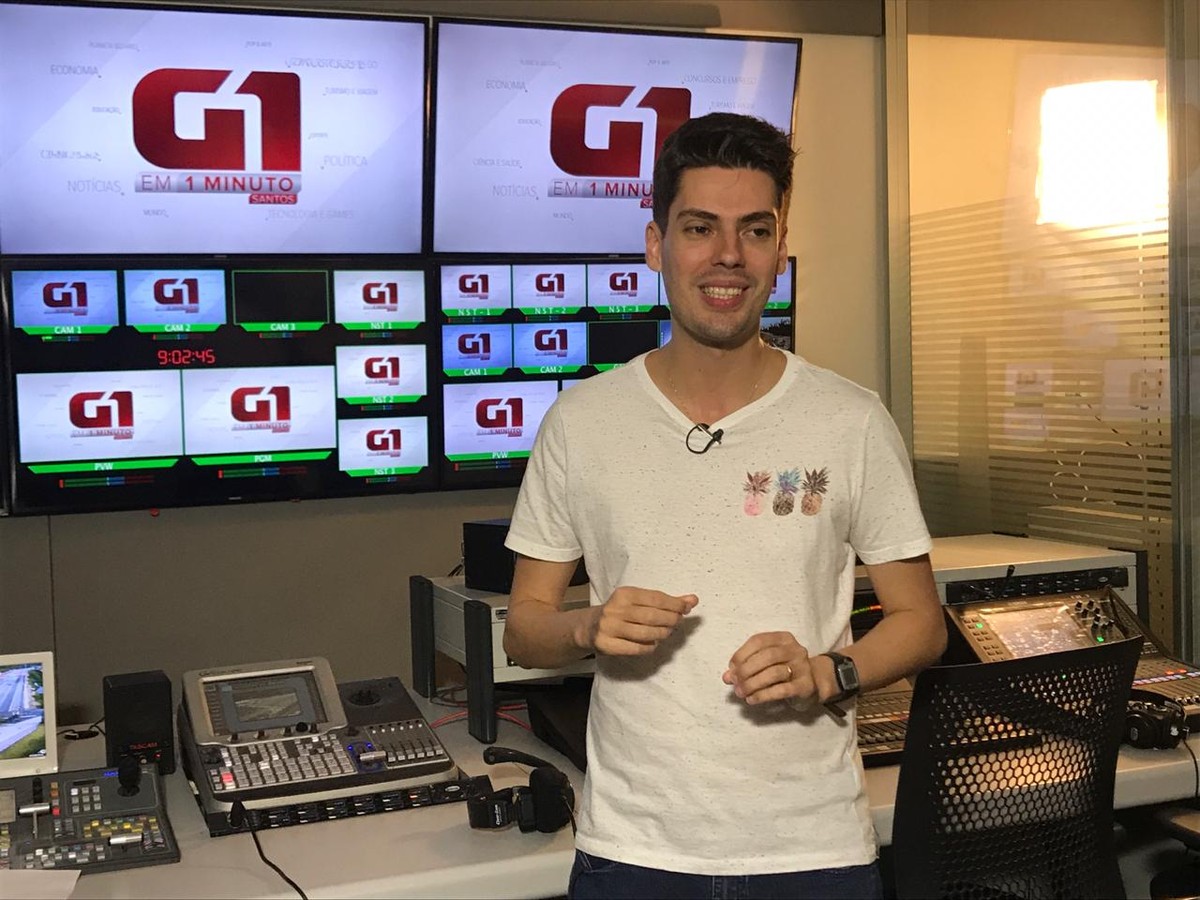 G1 em 1 Minuto resume as principais notícias do dia na Baixada Santista