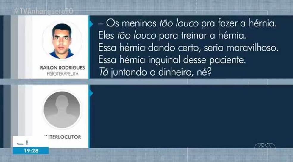 Áudios revelam como funcionava o suposto esquema — Foto: Reprodução/TV Anhanguera