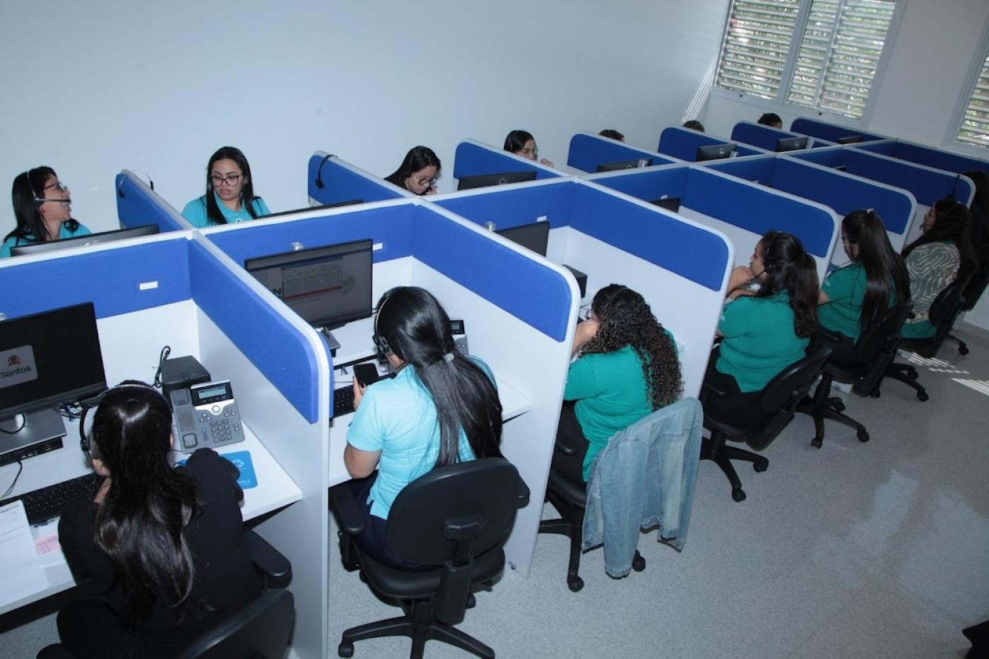 Ambulatório de especialidades em Santos ganha central com capacidade de realizar 40 mil agendamentos