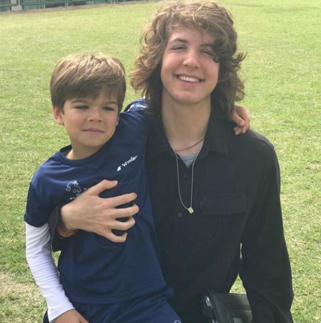 Lorenzo e Lucas (Foto: Reprodução/Instagram)