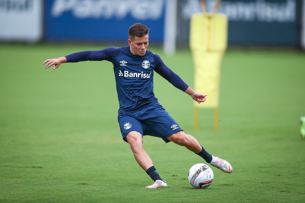 Pedro Lucas já começou a procurar um destino — Foto: Lucas Uebel / Grêmio FBPA