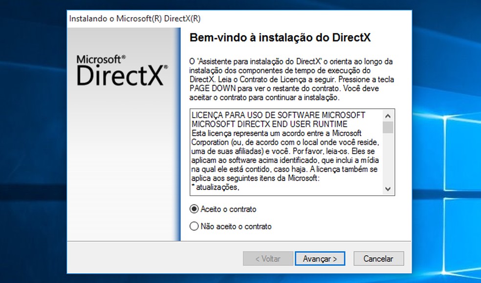 cara instal directx 9 di windows 10