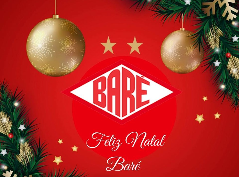 Com mensagem de Feliz Natal, Baré 'agradece' o ano e projeta 2018; veja  vídeo | rr | ge