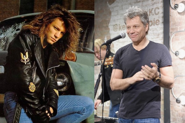 Jon Bon Jovi ao longo dos anos (Foto: Getty Images/Divulgação)