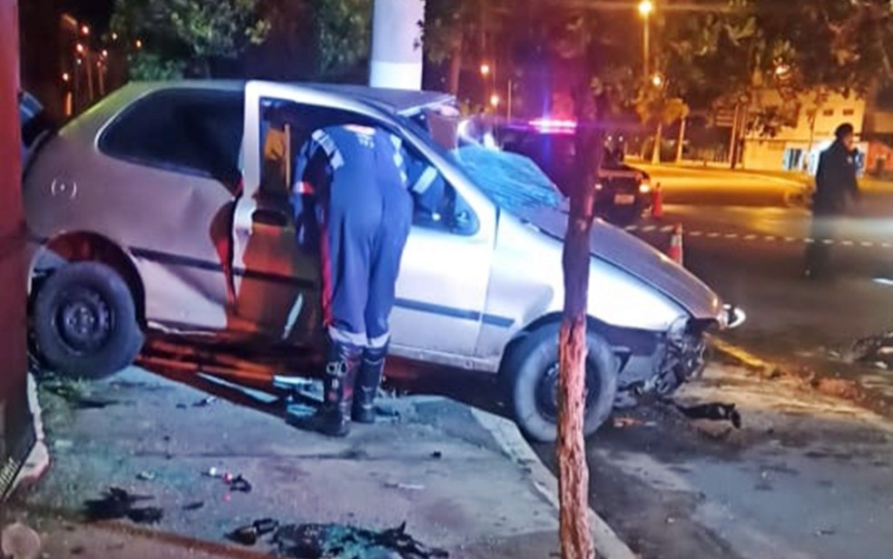 Suposto racha entre primos termina com morte de motorista em Itajubá — Foto: Guarda Civil Itajubá