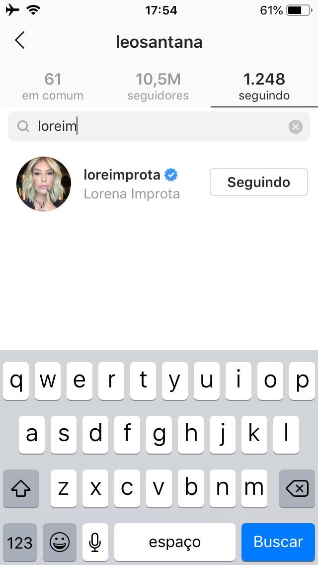 Lorena Improta deixa de seguir Leo Santana (Foto: Reprodução/Instagram)