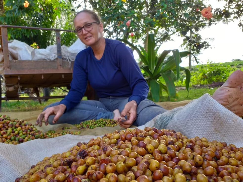 Ediana Capich, de Rondônia, vence concurso nacional de café.  — Foto: Arquivo pessoal