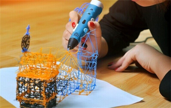 Caneta 3D pode ser usada para criações mais simples (Foto; Divulgação/UP3D)