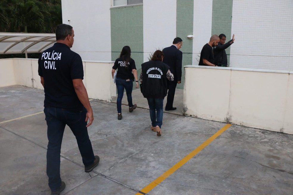 Grupo comandado pelo empresário foi desmontado na Operação Pé de Coelho — Foto: Divulgação/SSP-BA