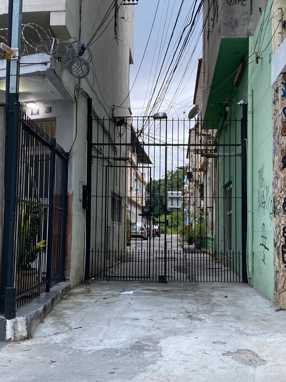 Endereço da Clube de Produção fica numa vila de casa na Tijuca — Foto: Leslie Leitão